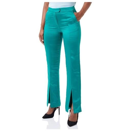 United Colors of Benetton pantalone 40v4df03t, verde brillante 24b, 42 donna