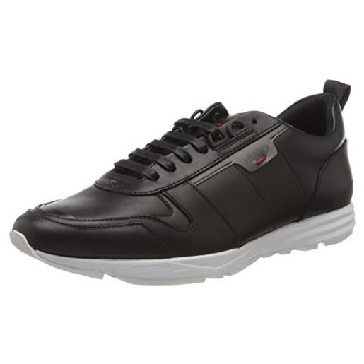 HUGO hybrid_runn_lt 10214384 01 - scarpe da ginnastica basse uomo, nero (black 001), 44 eu