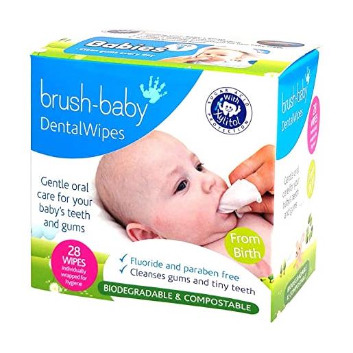Brush-Baby pennello-bambino dentale salviette 28s