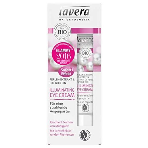 Lavera illuminating eye cream 15 ml - confezione da 2
