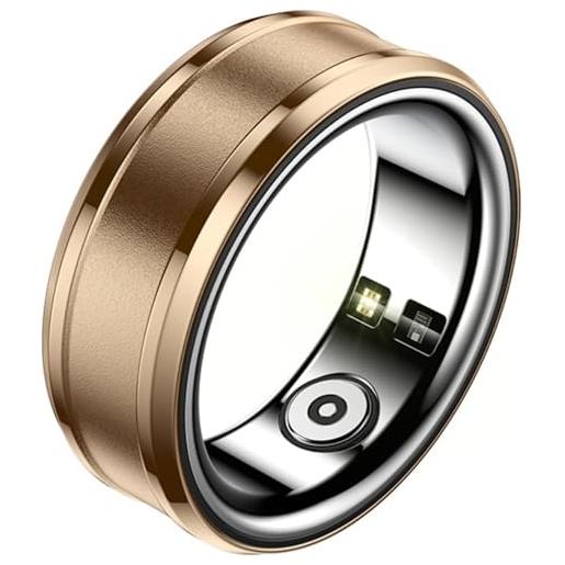 Sxhlseller smart ring - nuovo nfc smart ring fitness tracker con 5g design ultra leggero, ipx5 impermeabile ricaricabile health monitor sport anello (misura 23 diametro interno: 