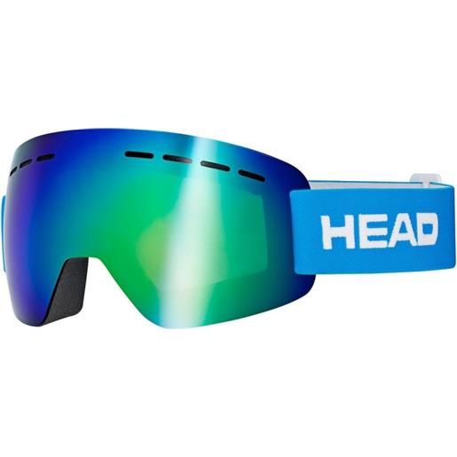 HEAD maschera sci head solar fmr blu