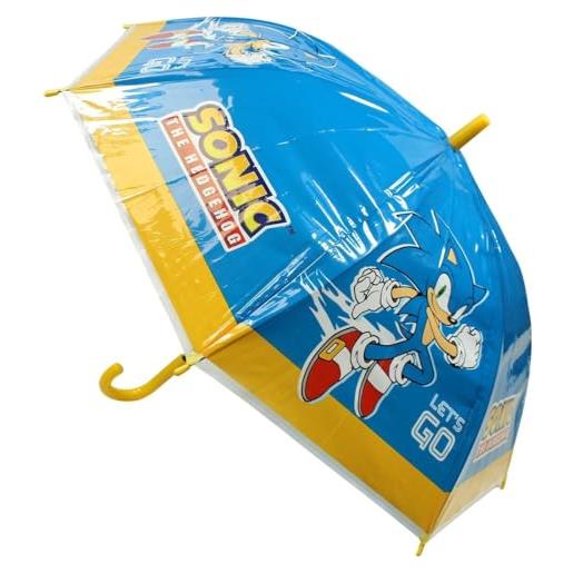 Disney ombrello sonic ragazzo, marina, taglia unica, classico