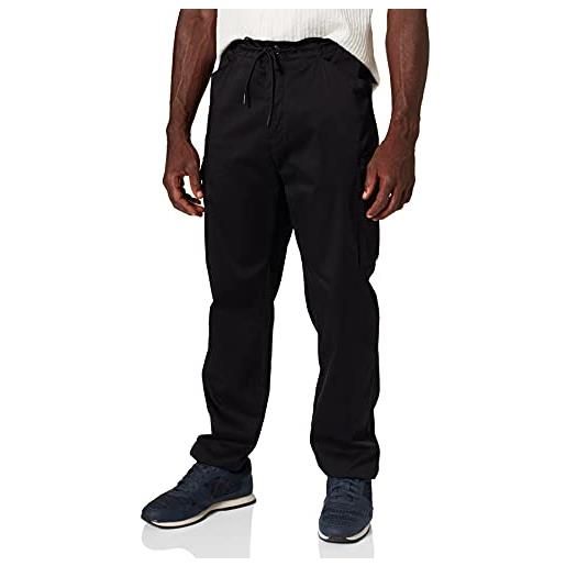 Sisley pantaloni 46hb55h49, black 100, 44 uomo