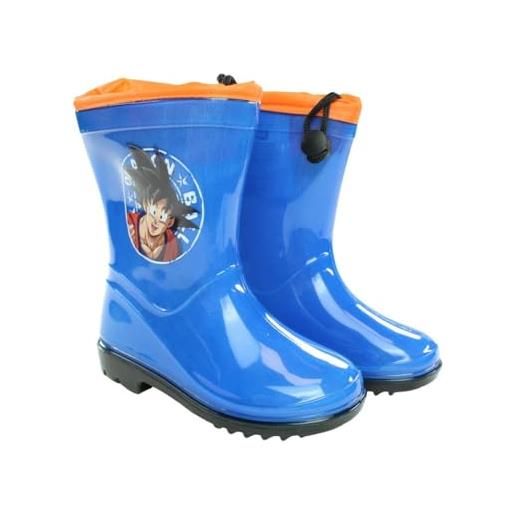 Disney botte cars ragazzo, rain boot, bleu, 28 eu