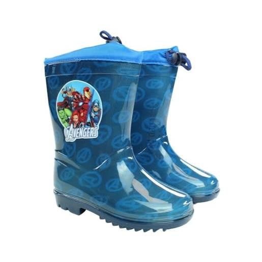 Disney botte mickey ragazzo, rain boot, bleu, 32 eu
