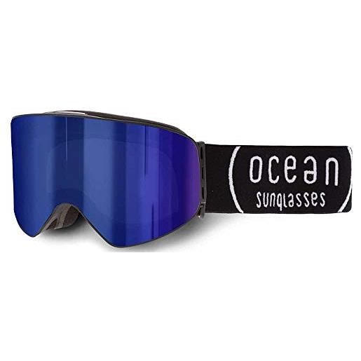 Ocean Sunglasses ski & snow eira shiny black 229/95/0/0 unisex adulti