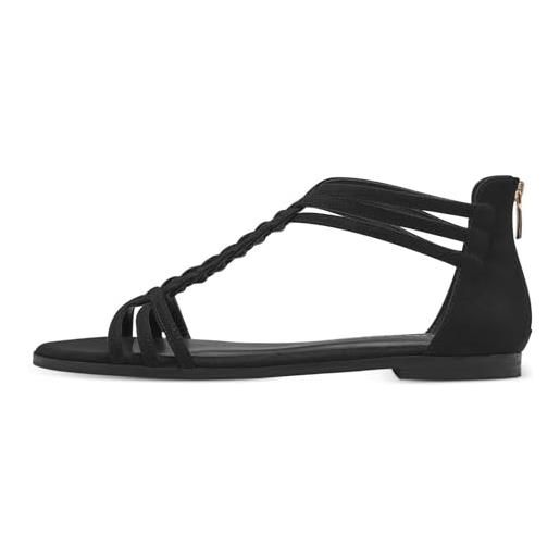 Tamaris sandali neri donna, nero, 36 eu