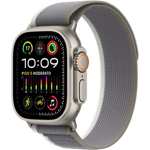 Apple smartwatch Apple watch ultra 2 oled 49 mm digitale 410 x 502 pixel touch screen 4g titanio gps (satellitare) [mrf43fd/a]