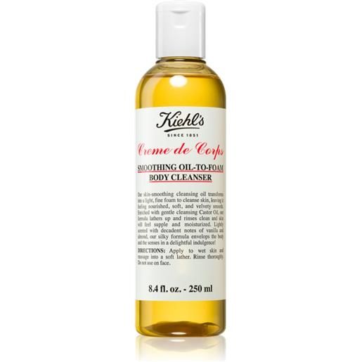 Kiehl's creme de corps smoothing oil-to-foam body cleanser 250 ml