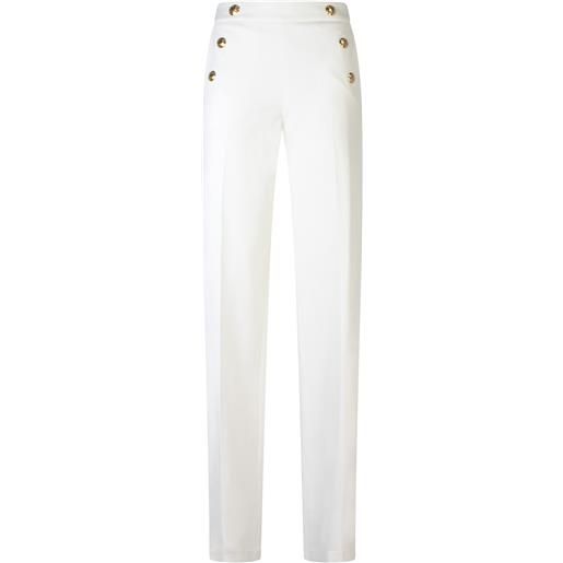 GAëLLE PARIS pantalone bianco per donna