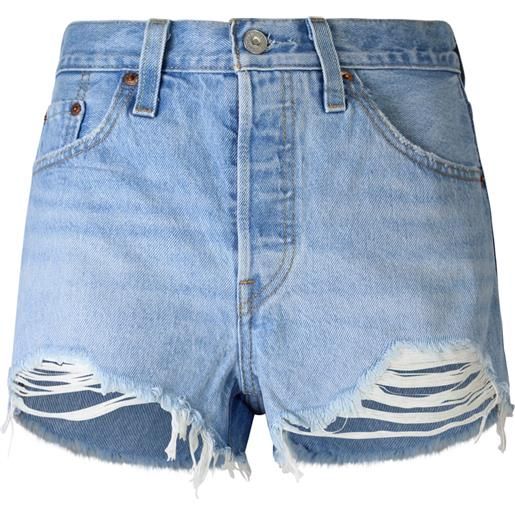 LEVI'S shorts denim 501 per donna