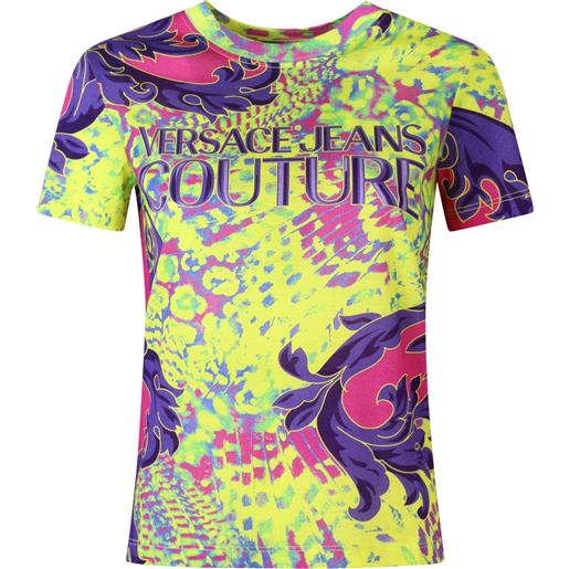 VERSACE JEANS COUTURE t-shirt multicolor per donna