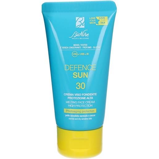 BIONIKE defence sun - crema viso fondente 30 50 ml