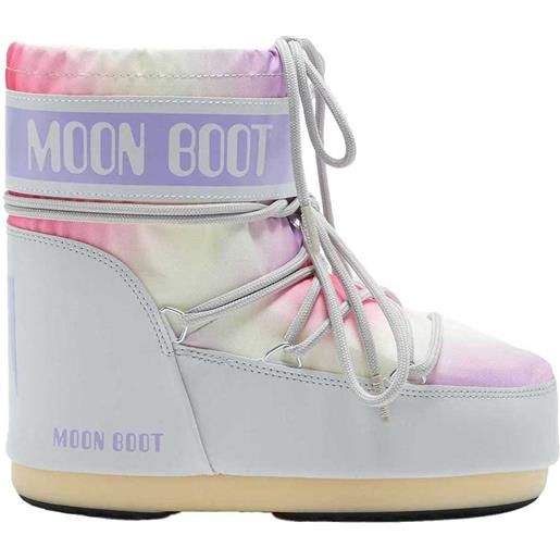 Moon Boot tie dye low snow boots multicolor eu 39-41 donna