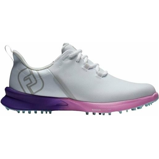Footjoy fj fuel sport womens golf shoes white/purple/pink 40,5
