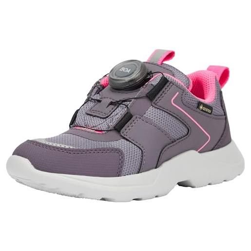 Superfit rush, scarpe da ginnastica, viola rosa 8500, 38 eu stretta