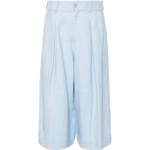 P.A.R.O.S.H. shorts con pieghe - blu