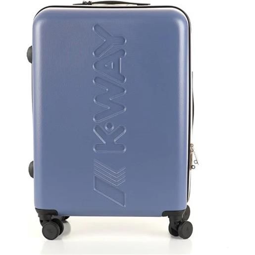 K-Way trolley air medium k11417w l28 blue indaco 45 x 25 x 65 cm