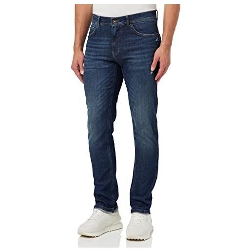 Sisley trousers 4z9rse013 jeans, dark blue denim 902, 36 uomini