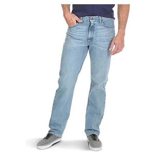 Wrangler big & tall regular fit jean jeans, stonewash flex, 38w x 36l uomo