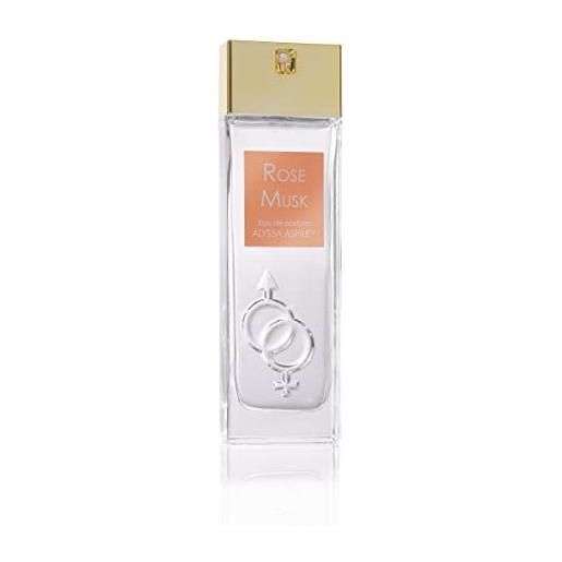 Alyssa ashley - rose musk eau de parfum, profumo - 100ml