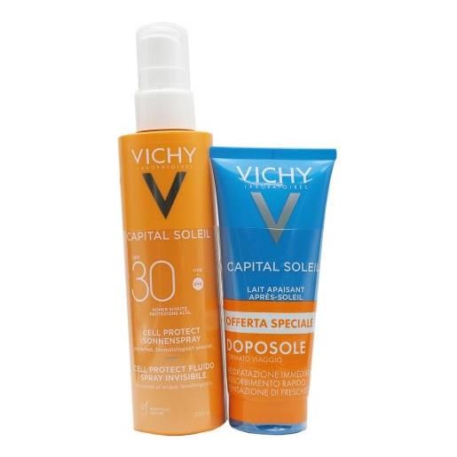 VICHY (L'Oreal Italia SpA) vichy cell protect spf30 200ml + doposole 100ml
