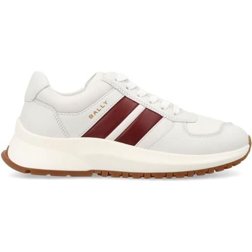 Bally sneakers darsyl a righe - bianco