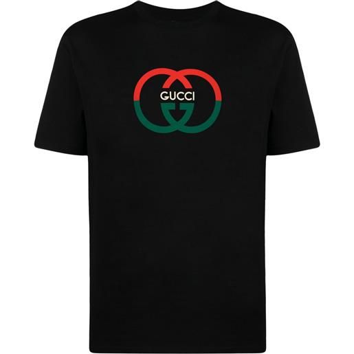 Gucci t-shirt con stampa - nero