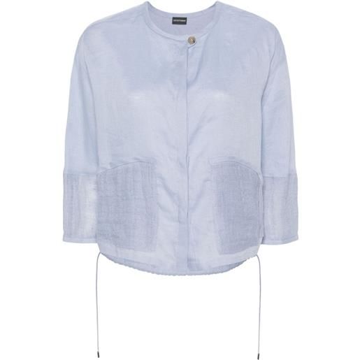 Emporio Armani blusa semi trasparente