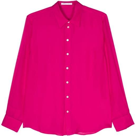 Helmut Lang camicia a maniche lunghe - rosa