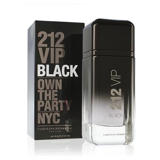 Carolina Herrera 212 vip black eau de parfum da uomo 200 ml