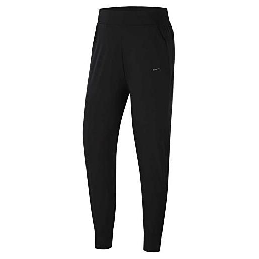 Nike cu4611 w nk bliss luxe mr pant pantaloni sportivi donna black/(clear) s