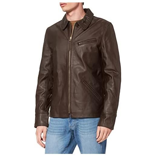 Schott Nyc lc952 giacca, marrone (brown brown), large uomo