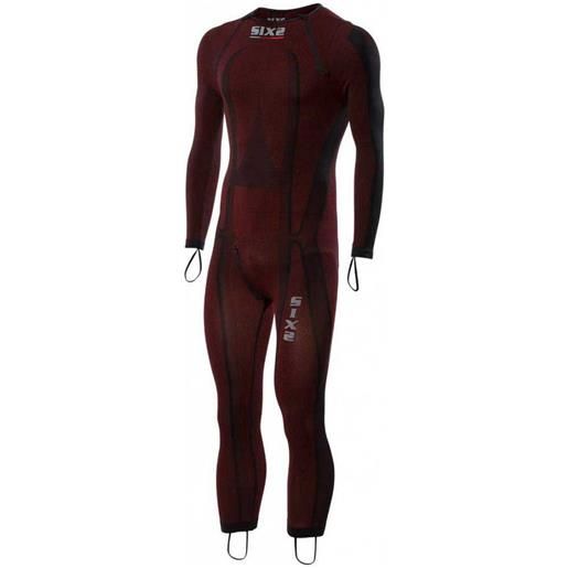 Sixs racing suit rosso xs-s uomo