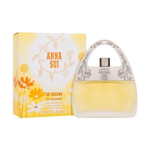 Anna Sui sui dreams in yellow 50 ml eau de toilette per donna