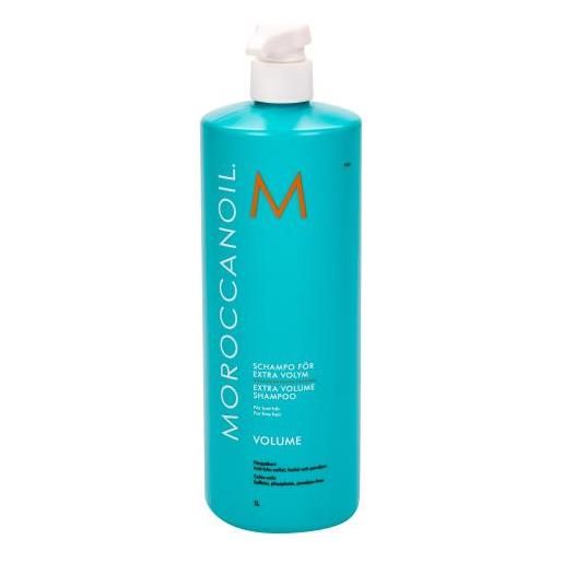 Moroccanoil volume 1000 ml shampoo volumizzante per capelli fini per donna