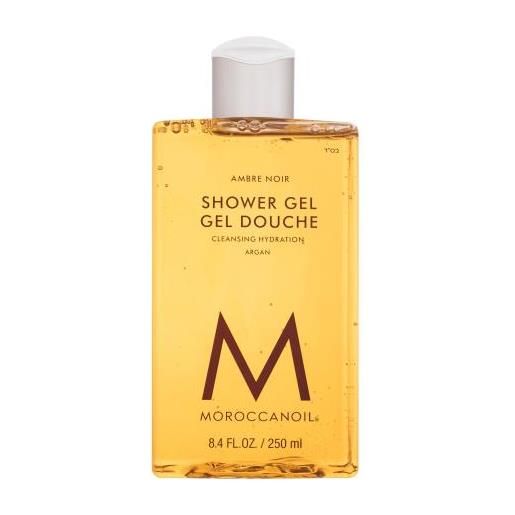 Moroccanoil ambre noir shower gel gel doccia delicato con olio di argan 250 ml per donna