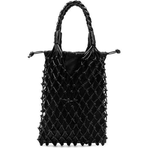 MSGM borsa tote a rete - nero