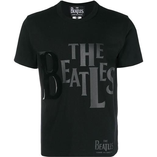 The Beatles X Comme Des Garçons t-shirt con stampa - nero