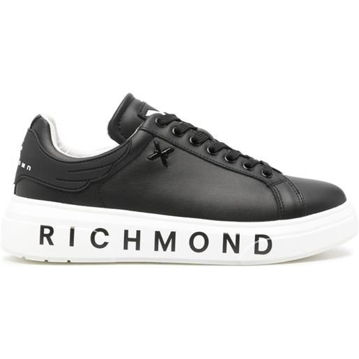 John Richmond sneakers con stampa - nero