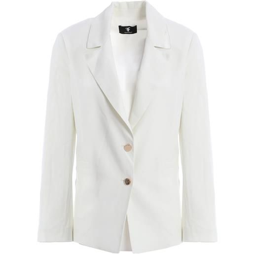 Fracomina regular jacket white
