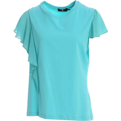 Fracomina t-shirt over turquoise