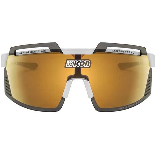 Scicon aerowatt foza sunglasses oro clear/cat0 + multimirror bronze/cat3