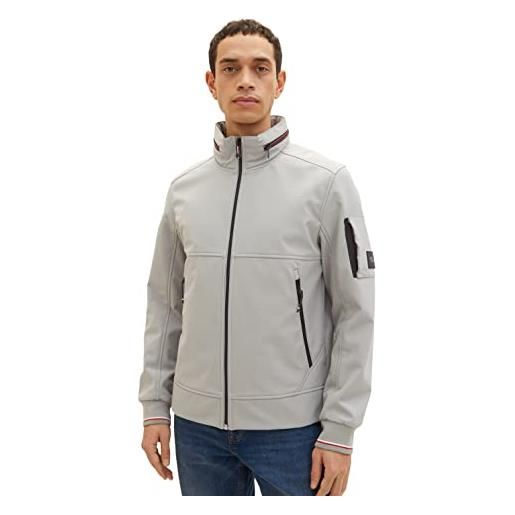 TOM TAILOR giacca, uomo, grigio (classic dove grey 30903), l