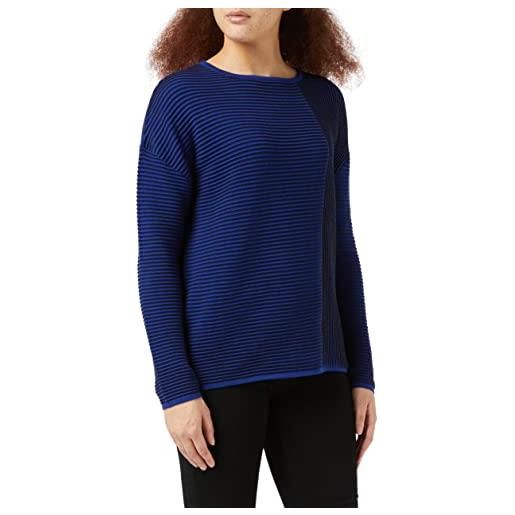 Cecil 301692 maglione a righe, blu cosmico, xl donna
