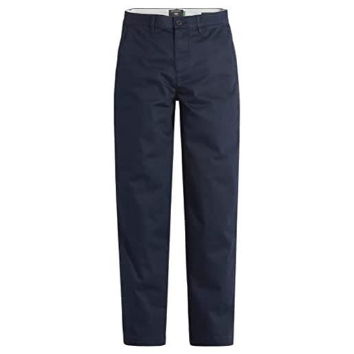 Dockers high waist chino, casual pants donna, blu (navy blazer), 26 lungo