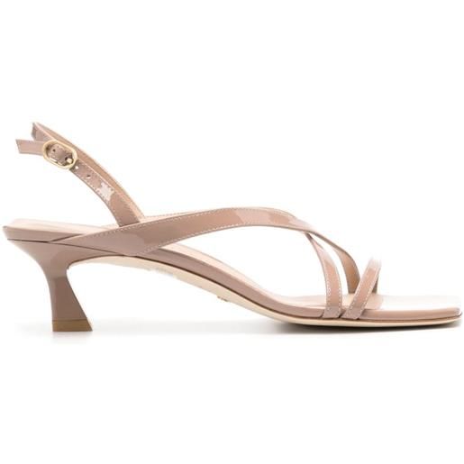 Stuart Weitzman sandali oasis 55mm - toni neutri