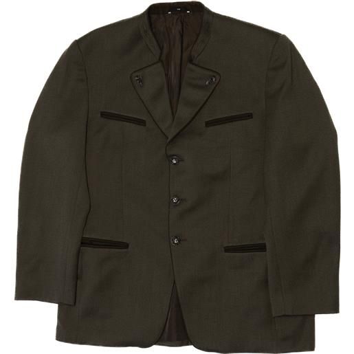 Vintage giacca tirolese 50 verde lana