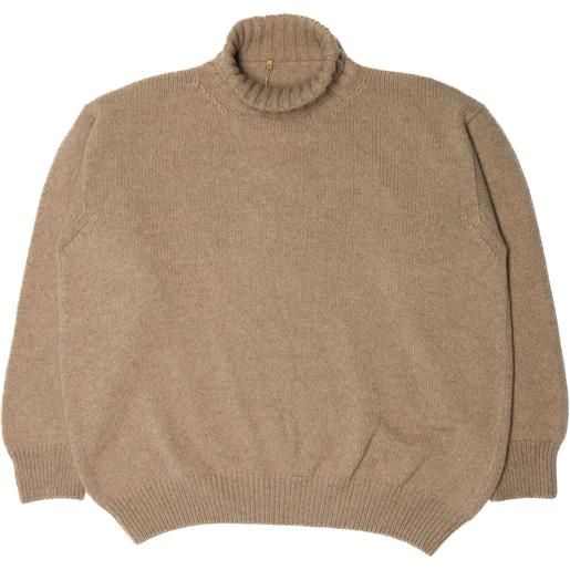 Vintage maglia xl marrone cashmere